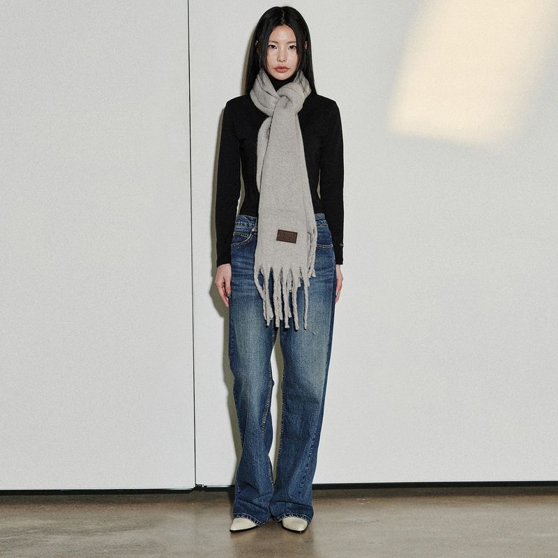 visual solid muffler [light gray]