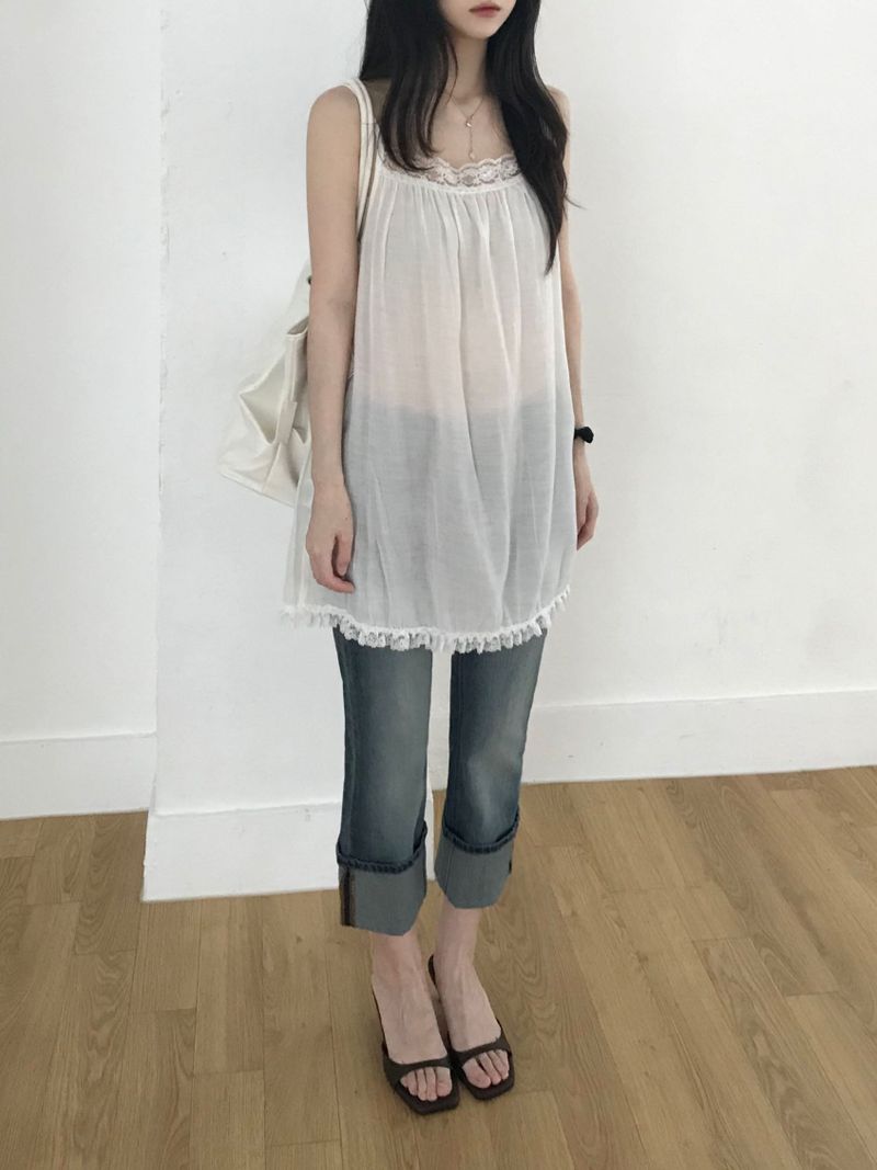 Robin Lace Mini Dress (2 colors)