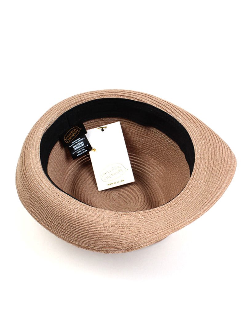 BU Soft Summer Beige Short Fedora