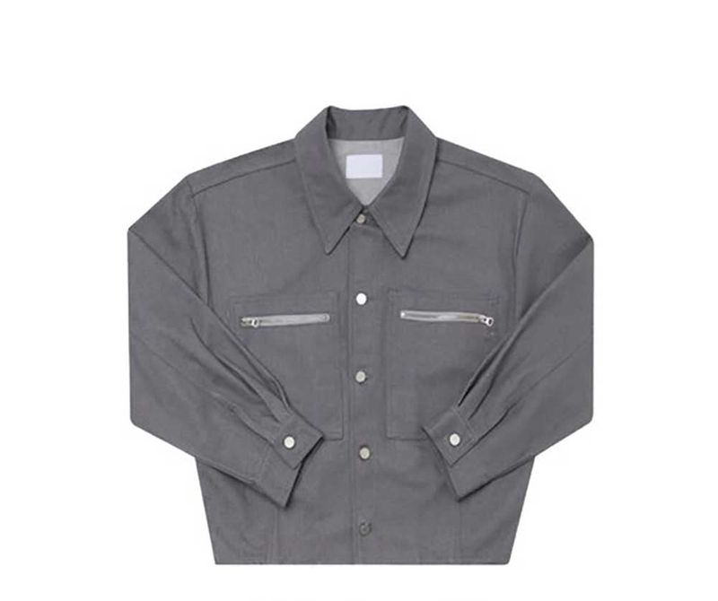 ASCLO Denim Crop Blouson (3color)