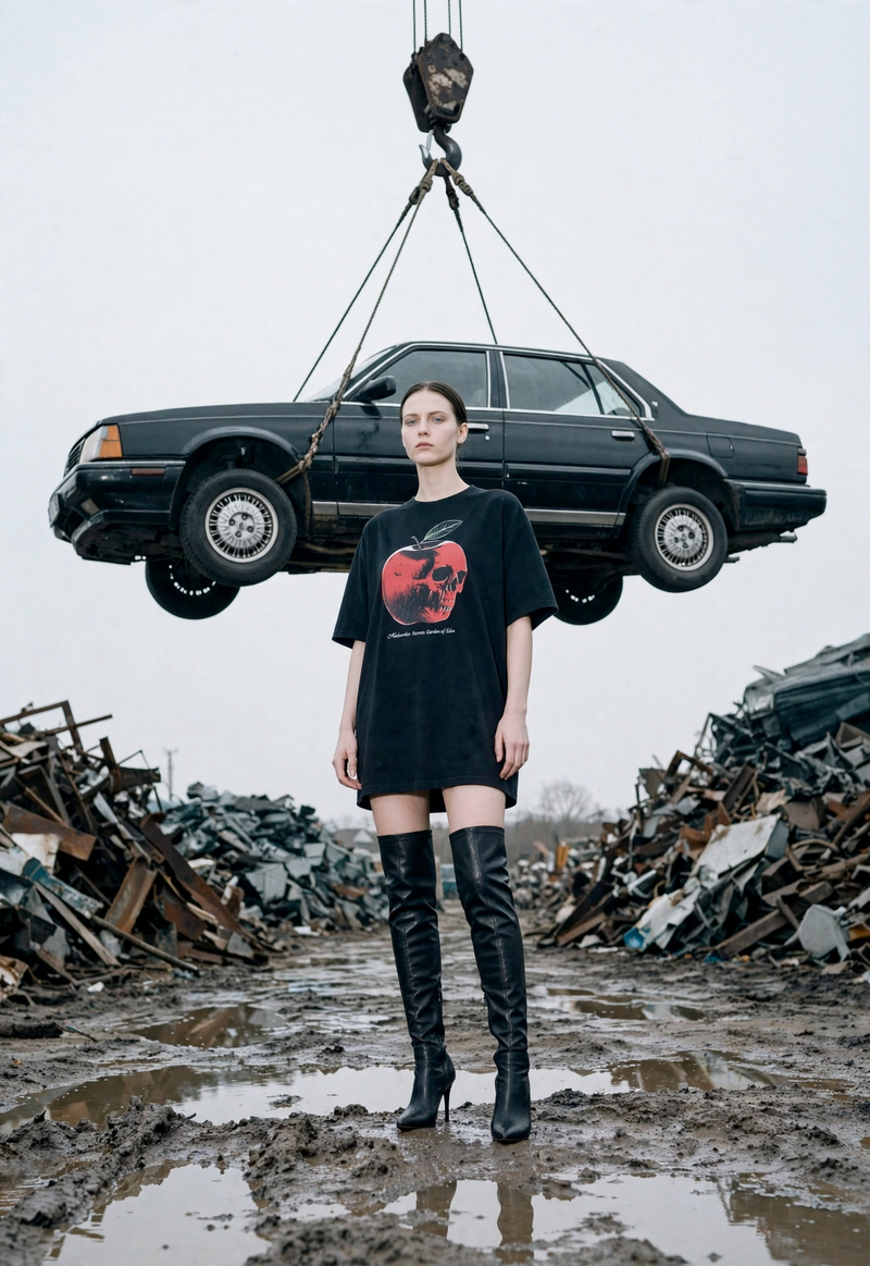 SECRETS GARDEN OF EDEN  ( OVERSIZE TEE )