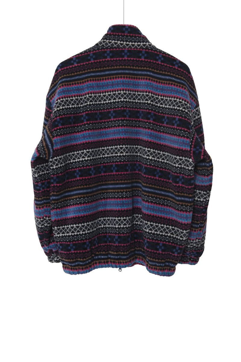 Elle Pattern Fleece Jacket
