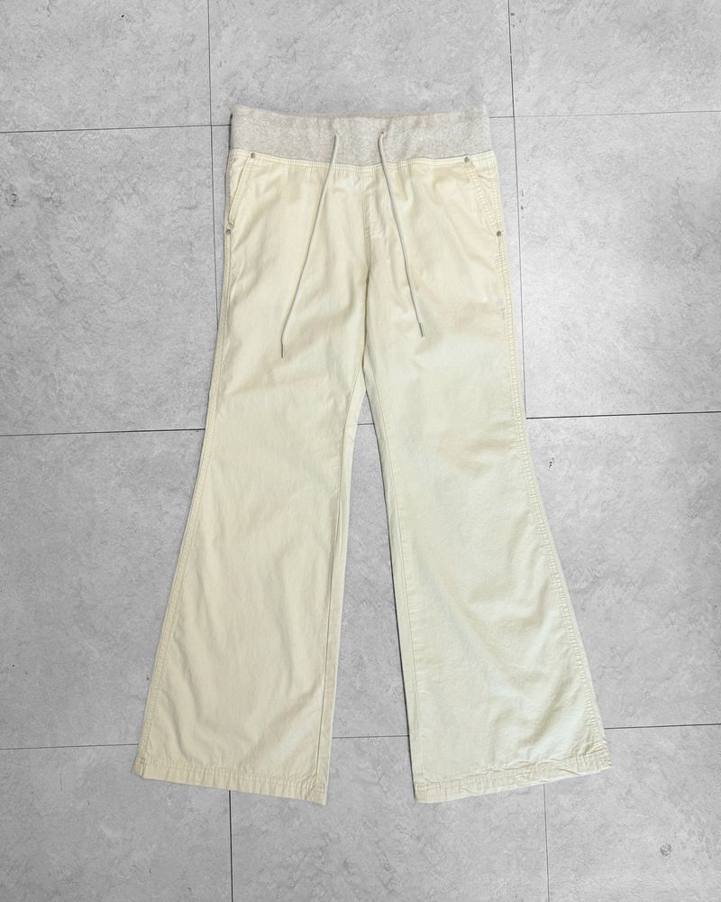 SLOUCH BANDING FLARE PANTS