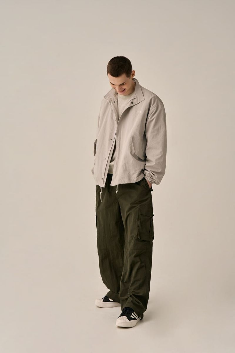 SAFARI WINDBRAKER - LIGHTGRAY