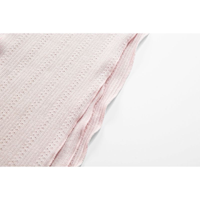 STITCH SLIM MUFFLER-PINK