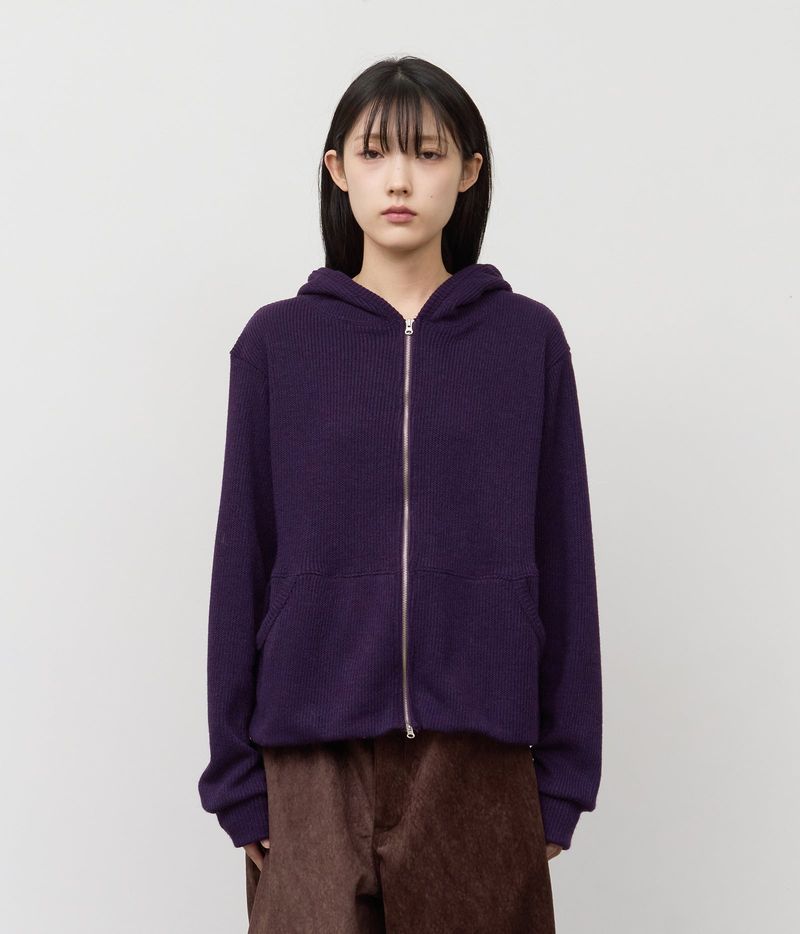 HIFIFNK（ハイファイファンク）の「(W) Kikos Knitted Zip Hoodie（Tops）」
