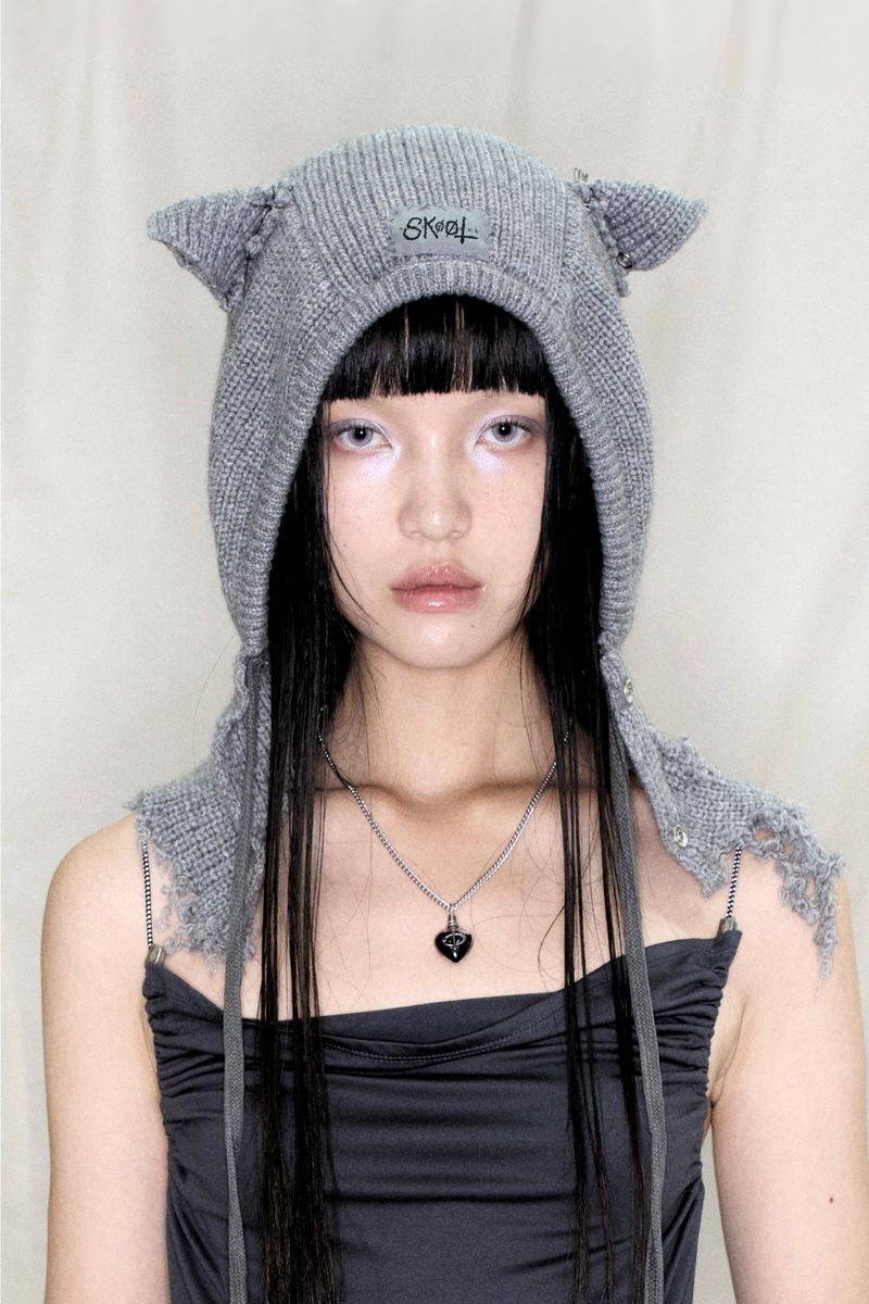 SKOOT HANDMEDOWNS（スクート ハンドミーダウンズ）の「キャットバラクラバ（帽子）」
