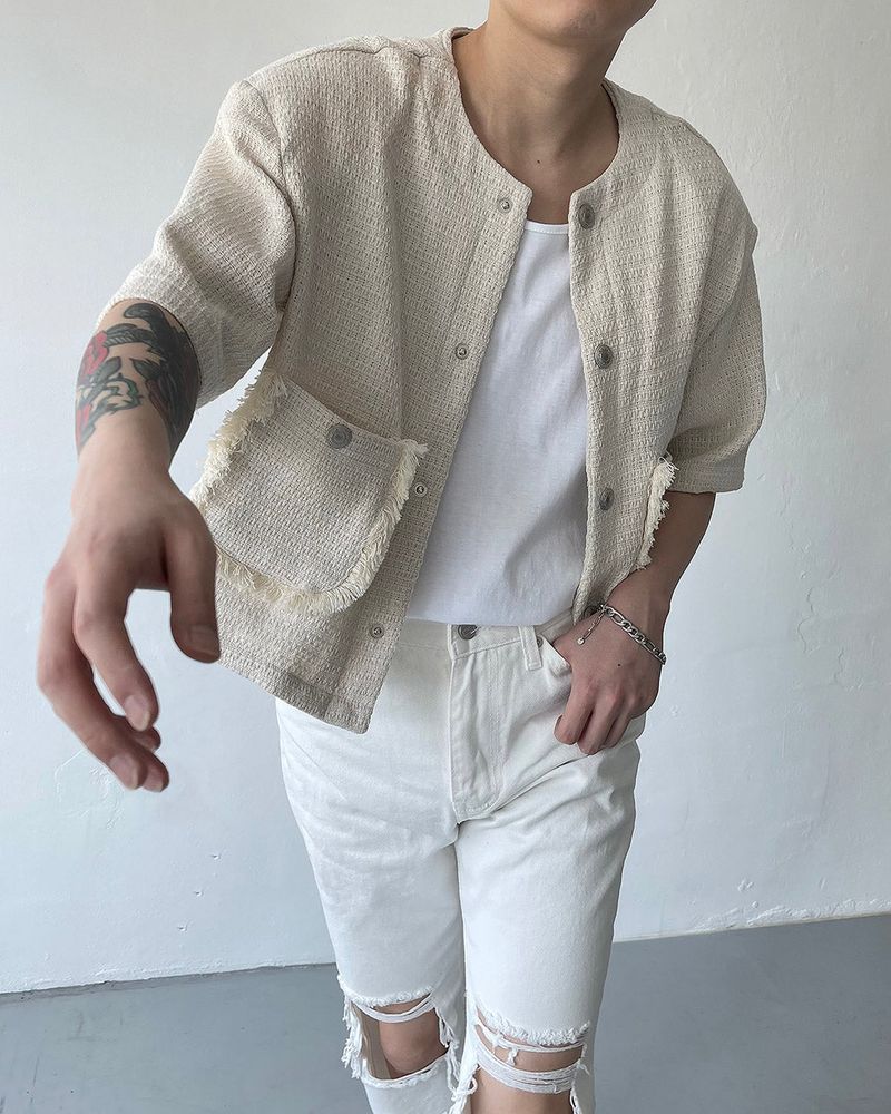 TAP Snap Tweed Jacket (2 colors)
