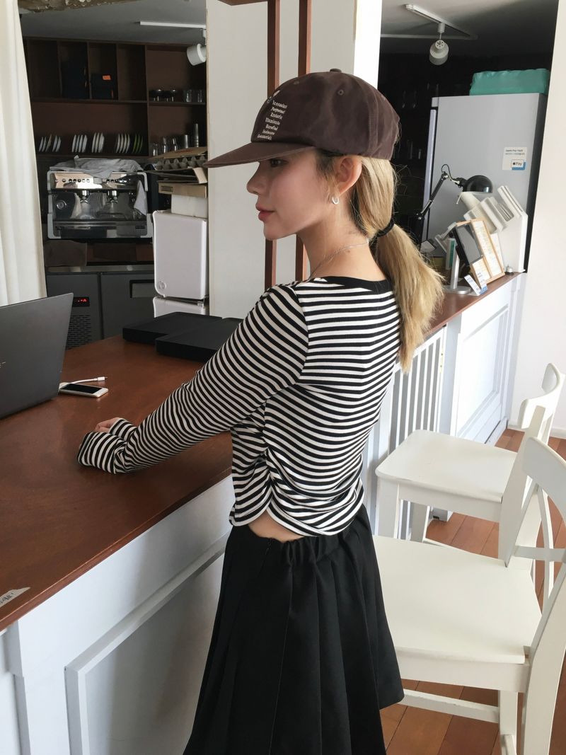 Formal Layered Pleated Skirt Pants (2c)