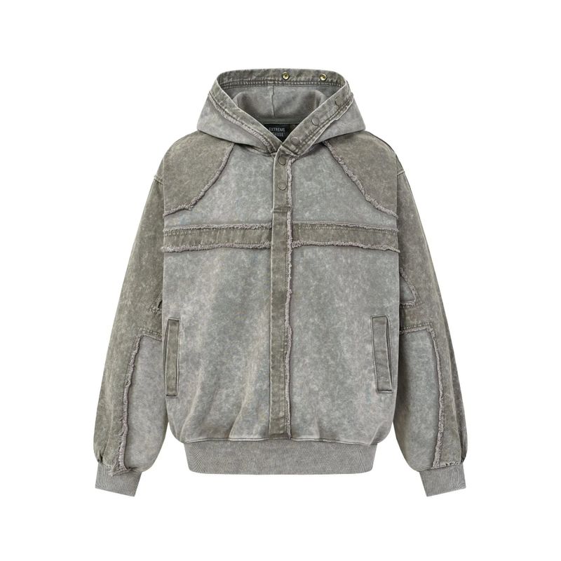 Cozy&Kitsch（コージーアンドキッチ）の「ジェイドウォッシュドパネルフードジャンパー（ジャケット/アウター）」