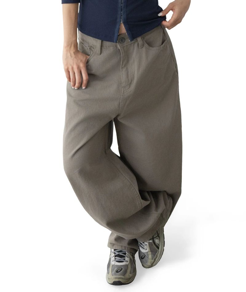 Muro Check Pocket Curved Pants