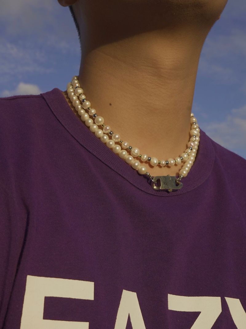 【MADE】Classic Buckle -  Freshwater Pearl