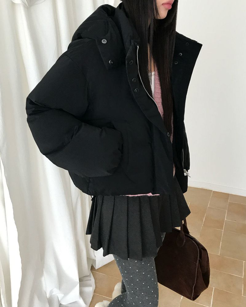 [ORIGINAL] Oreo Hooded Down Jacket