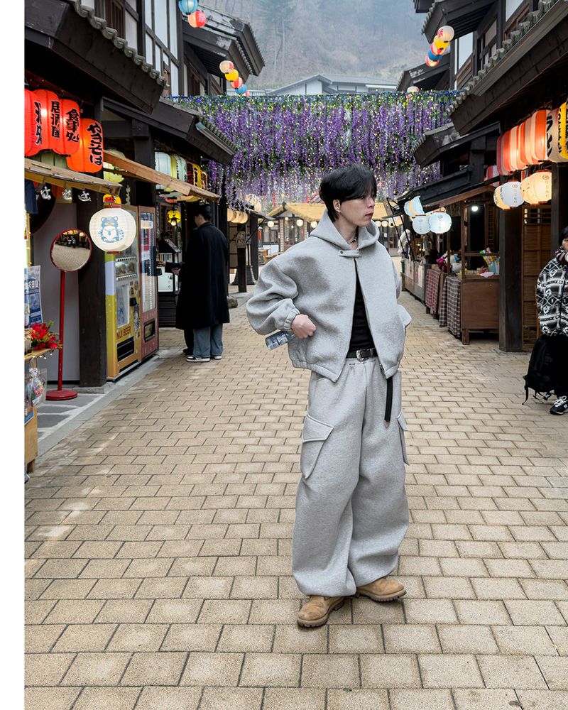 Neo Bonded Cargo Belt Sweat Pants
