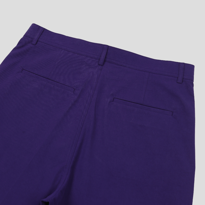 cotton wide chino pants