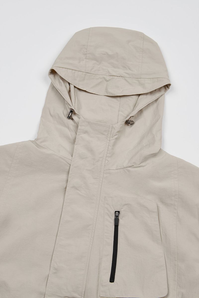 VENTIQUE Arc hood windbreaker