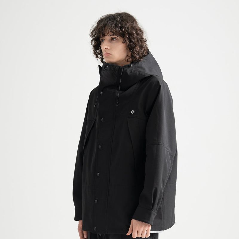 KALAPATTHAR（カラパタール）の「3 Layer Hard Shell Long-Jacket - BLACK（Jackets/Outerwear）」