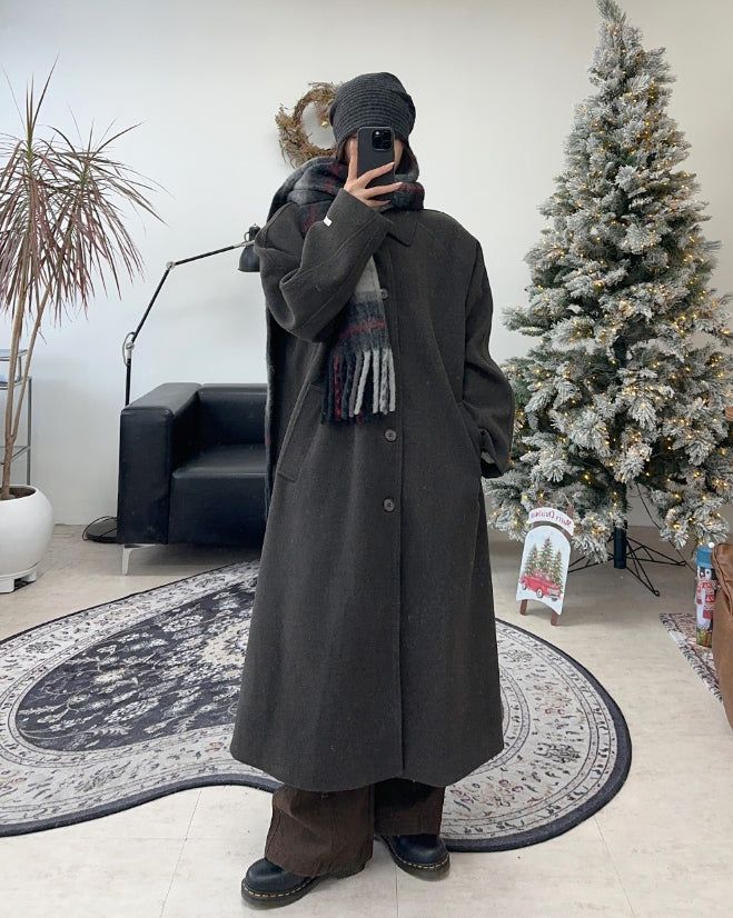 SATIIIZ(サティーズ)の「Eiffel Raglan Long Coat(Jackets/Outerwear)」