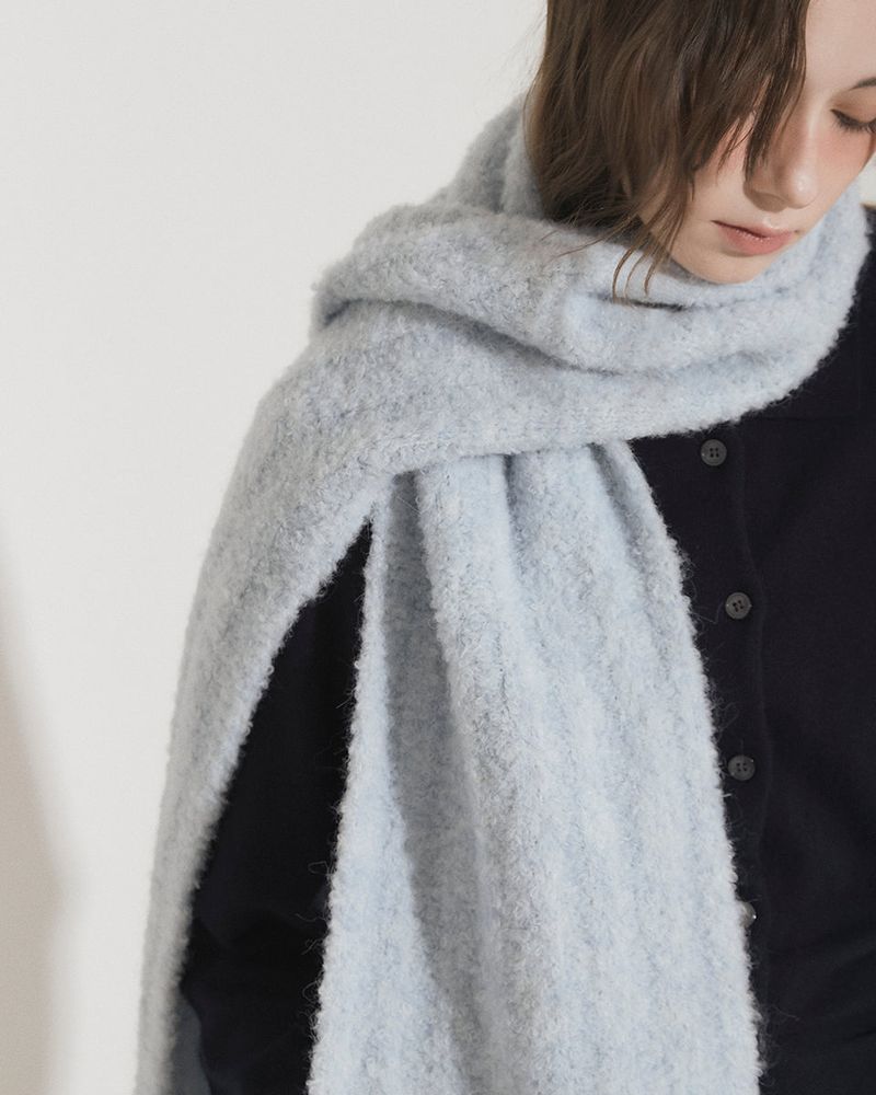 BOUCLE RIB MUFFLER [3colors]