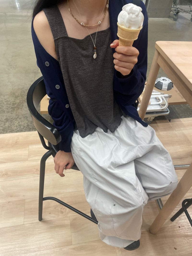 リネンルーズカーディガン
