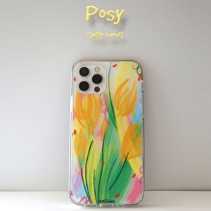 [MADE] Posy phone case (jelly hard)