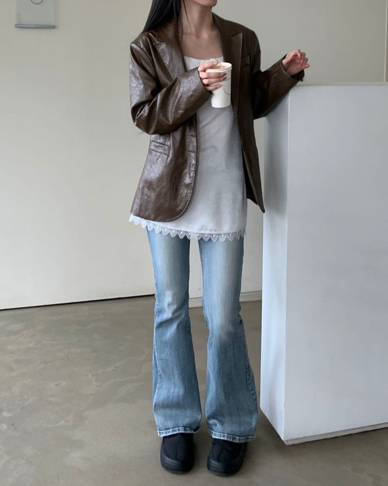 kyoive(コイブ)の「Core boots cut pants(Pants)」