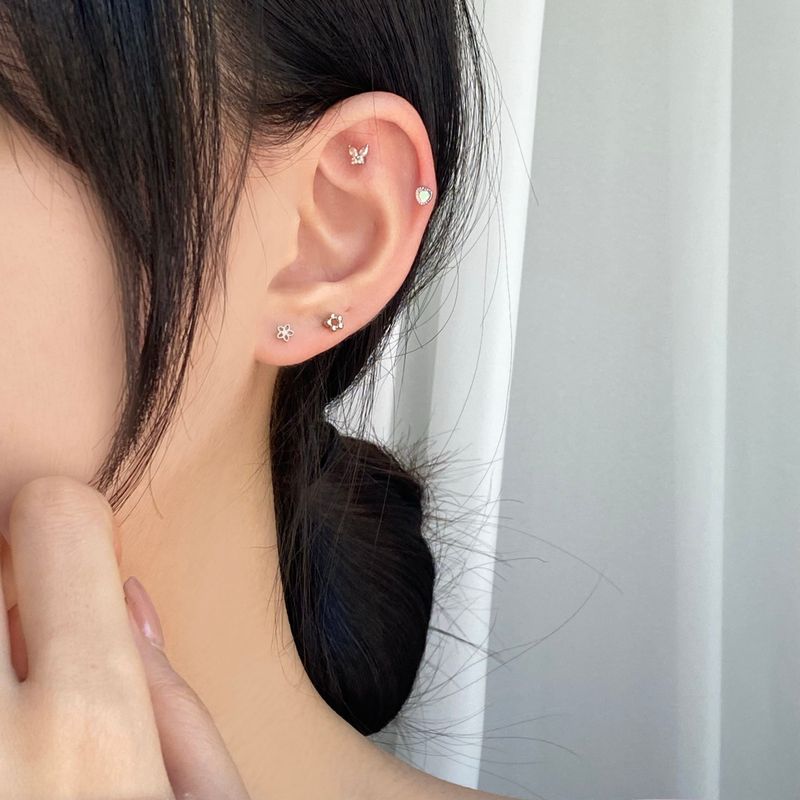 [4 set] mini garden piercing set