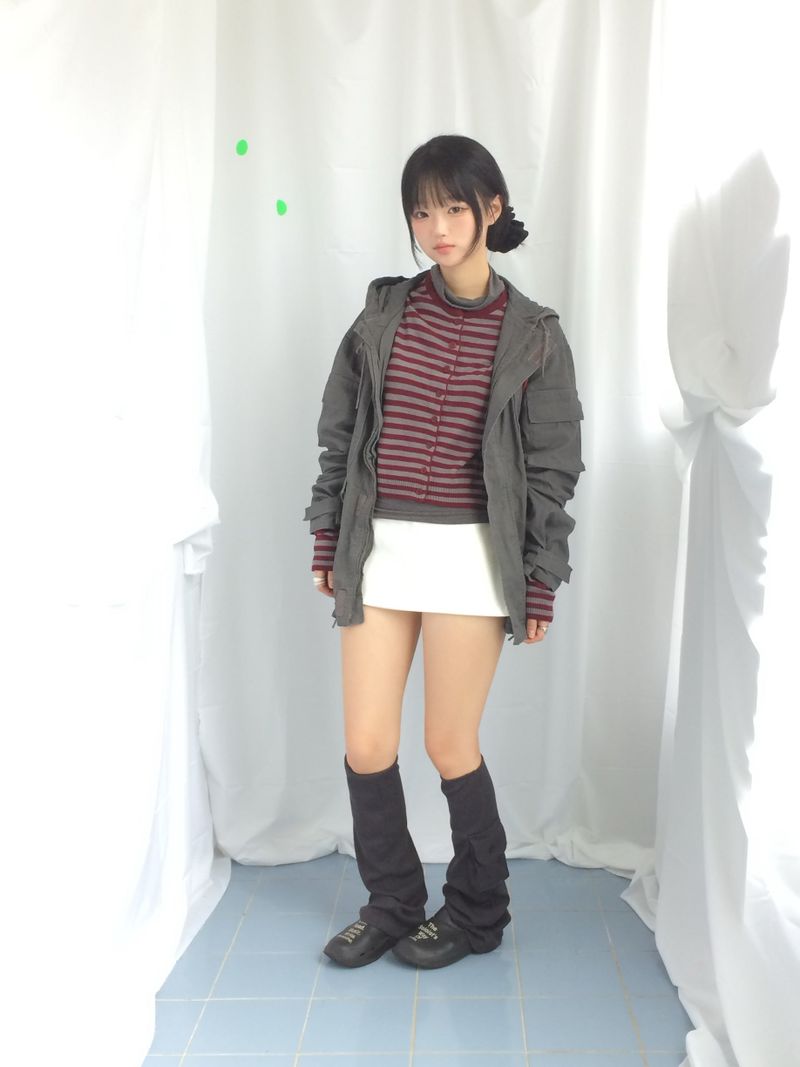 Vintage Pocket Half Bomber Jacket