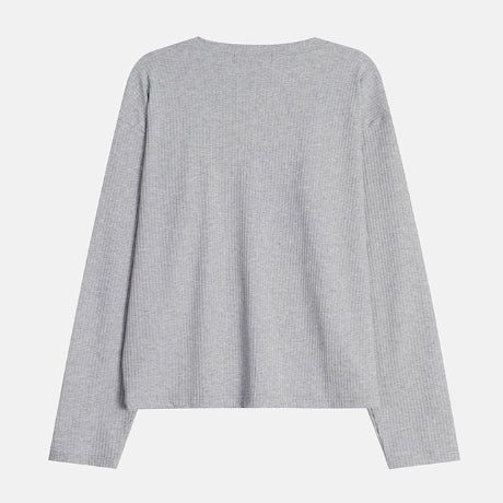 Levan Cuffs Henley Neck Long Sleeve