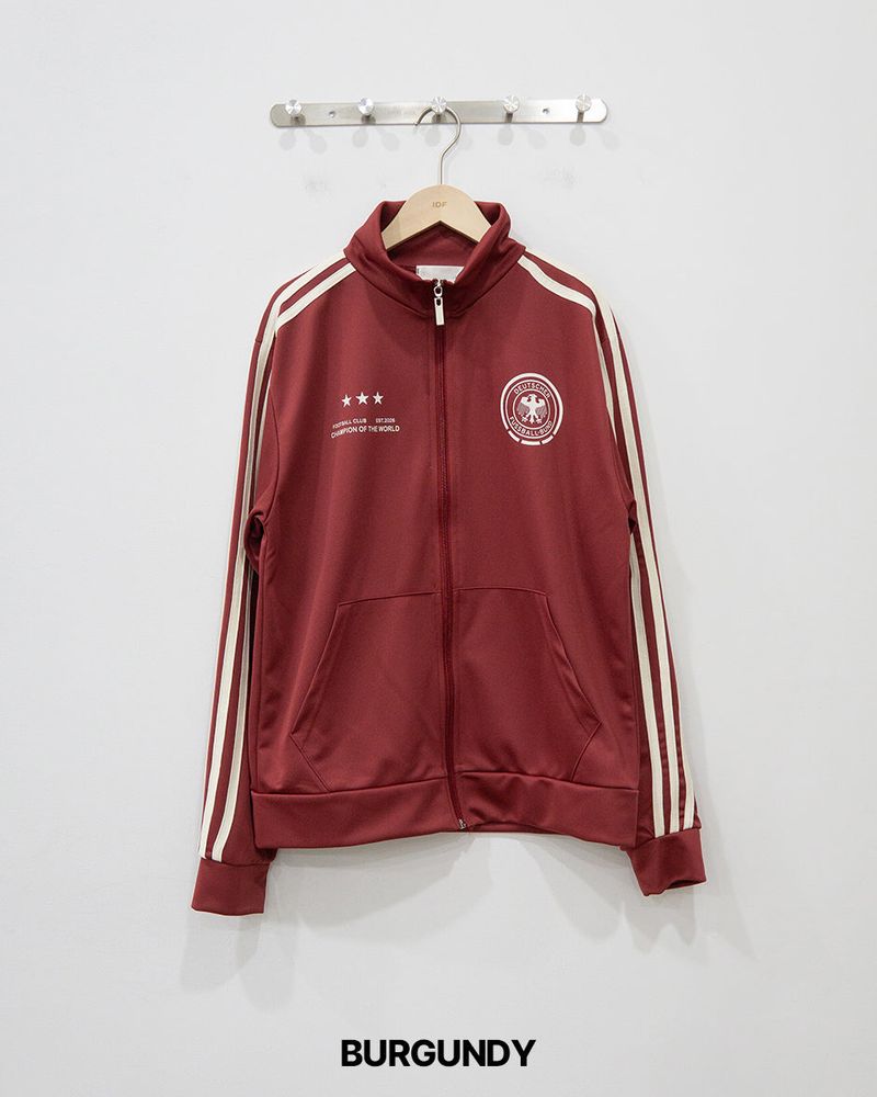 Roster Crop Track Zip-up