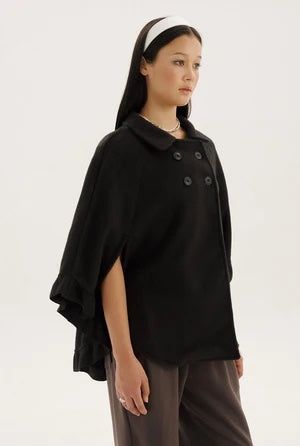 Moon cape jacket