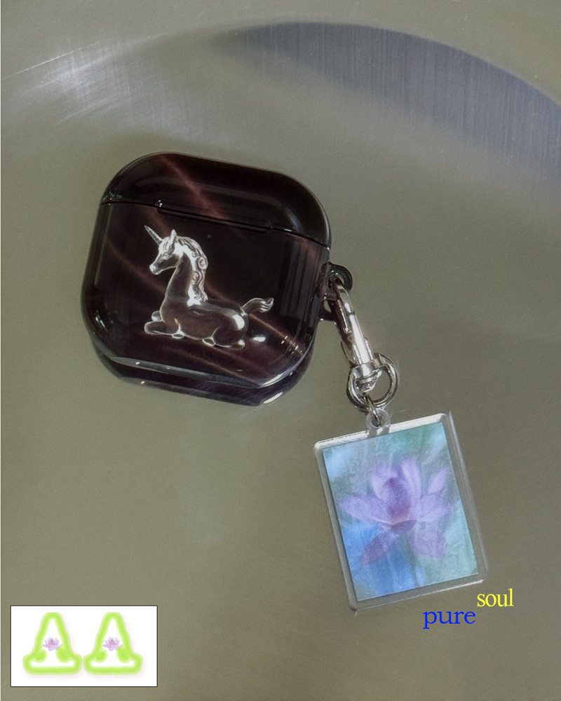 peacepiece airpods case (keyring set)