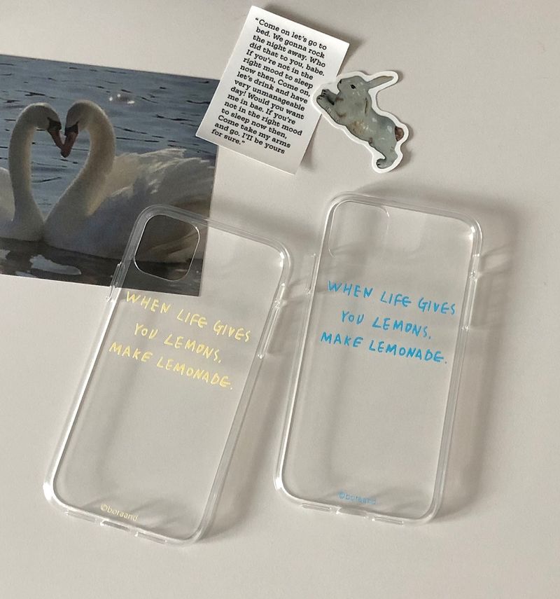 bora and(ボラアンド)の「Lemonade iphone case(Hats)」