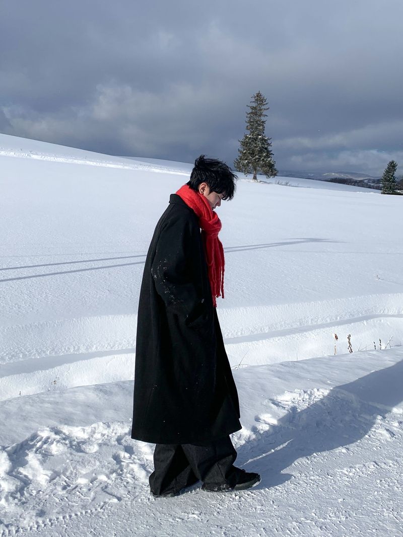 [130cm] Biei wool mac long coat 