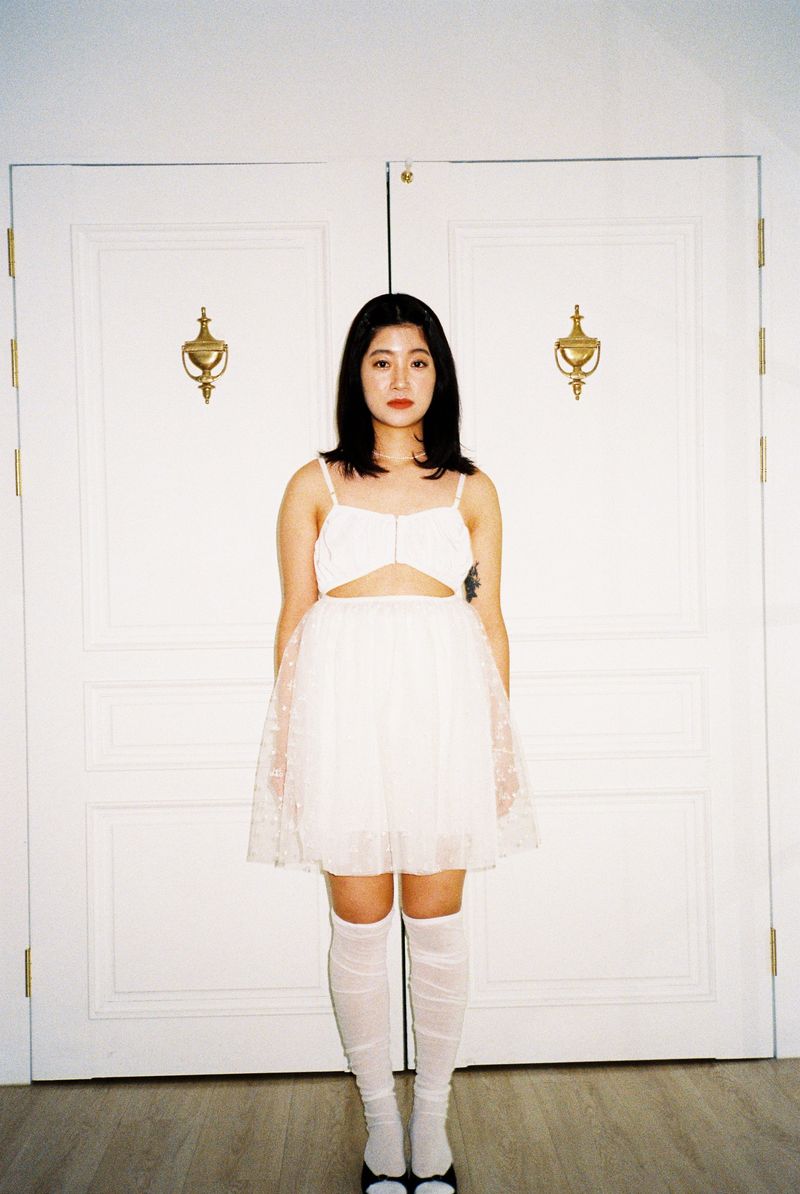 SHASHA TULLE DRESS _WHITE