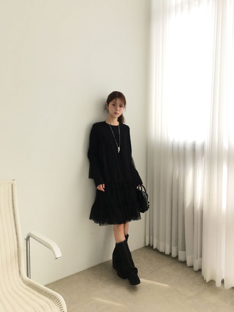 Baby sha midi skirt