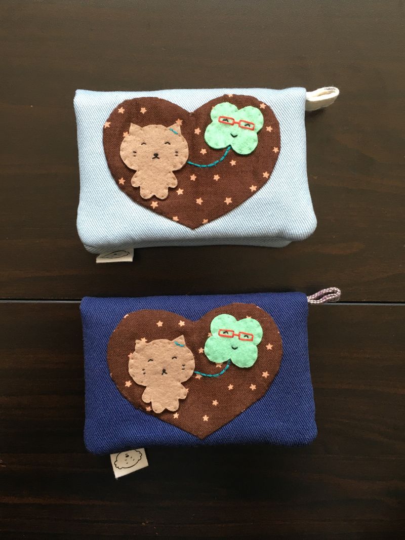 hyozzz（ ヒョッズ）の「<Clover on the Ear> card case(2 color)（Smartphone Accessories）」