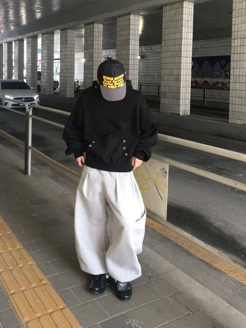 Noel Side Cargo Sweatpants 3C