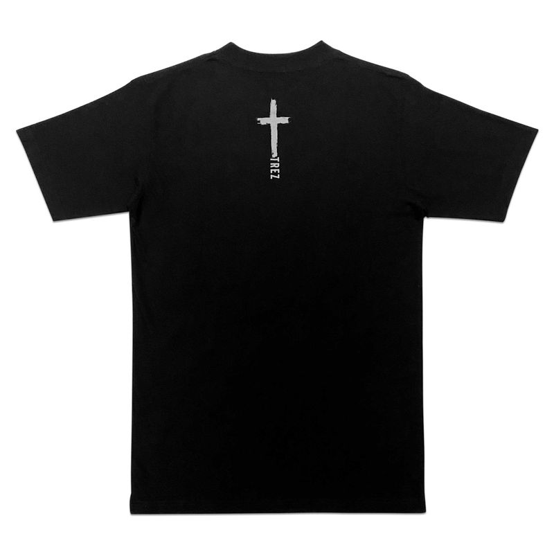 TREZ ANGELO TEE - BLACK
