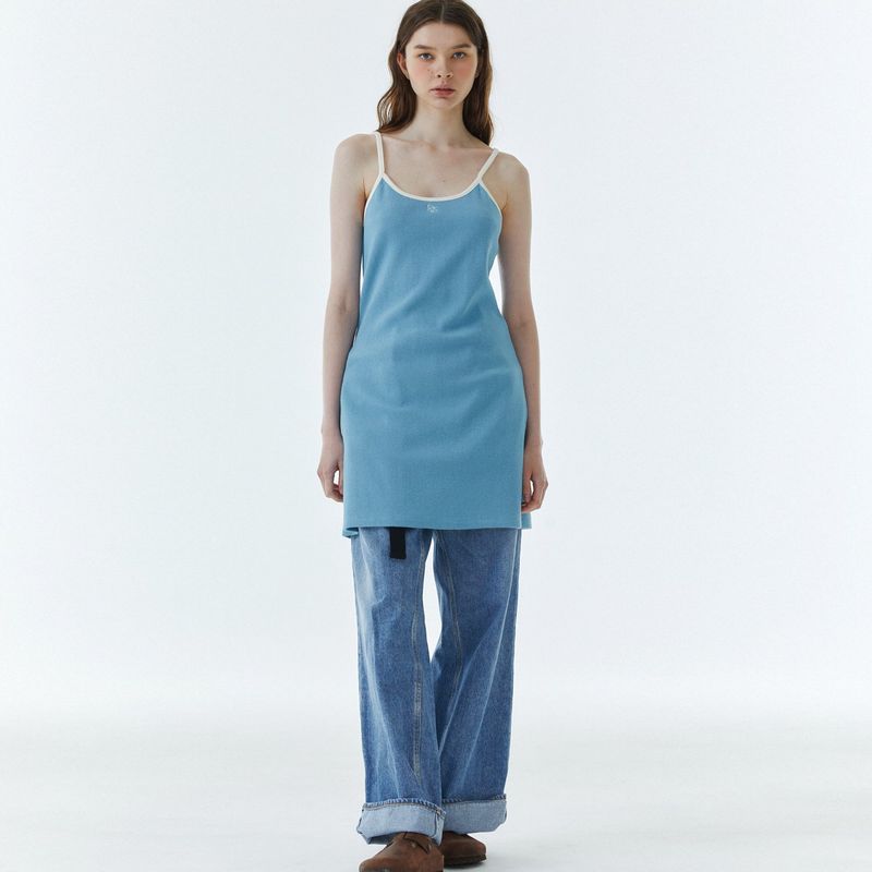 RVS Sleeveless One-piece Blue