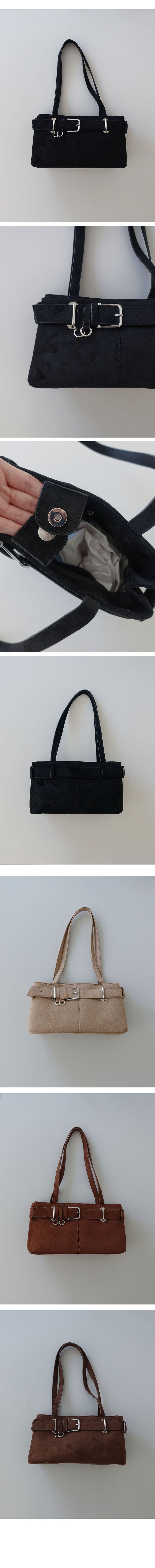 SUEDE 90'S LOVE BELTED BAG (4COLORS!)