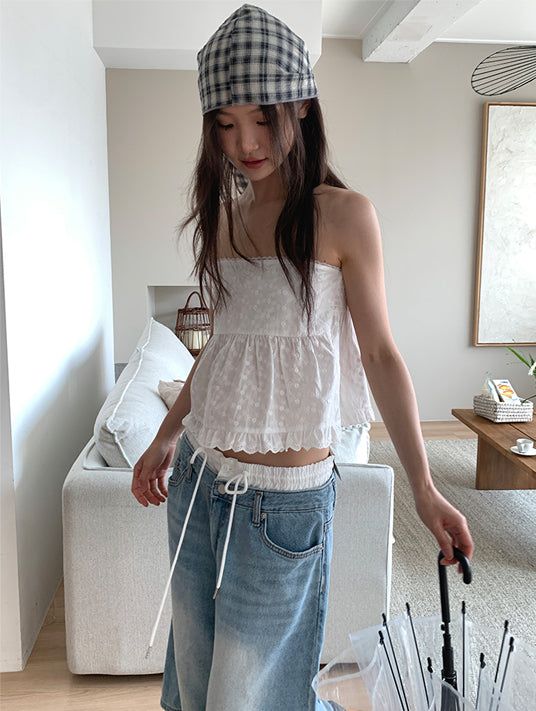 CHECK HAIR SCARF (2C)
