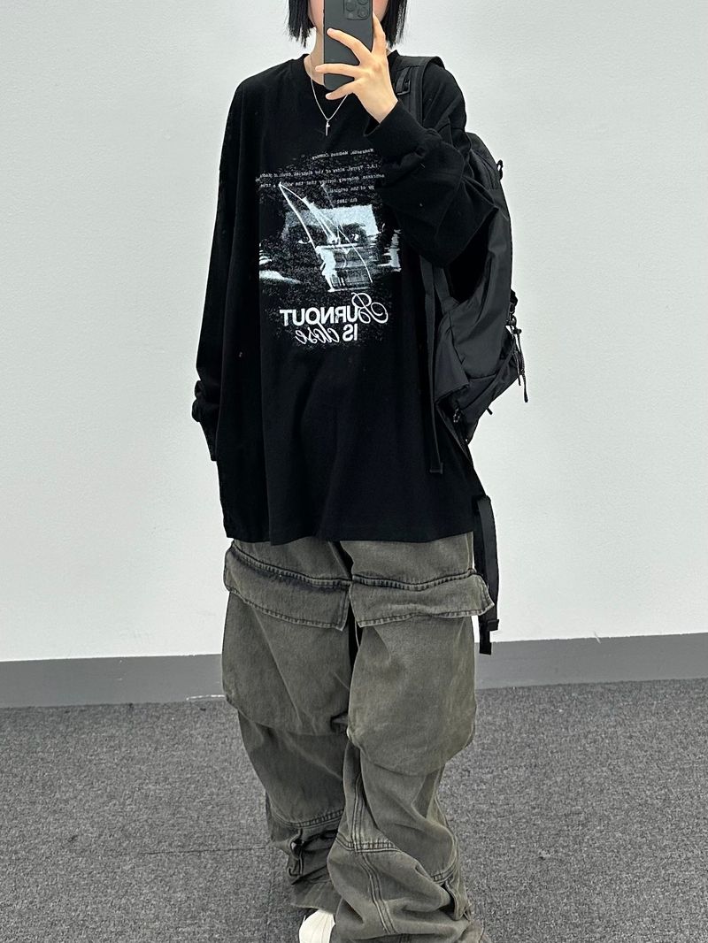 run-out long-sleeve