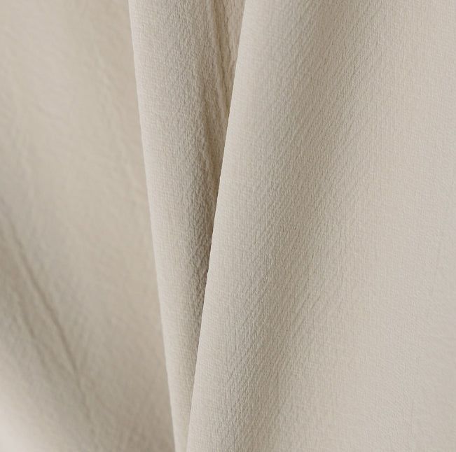 Hide Glossy Pleats Leather Jumper