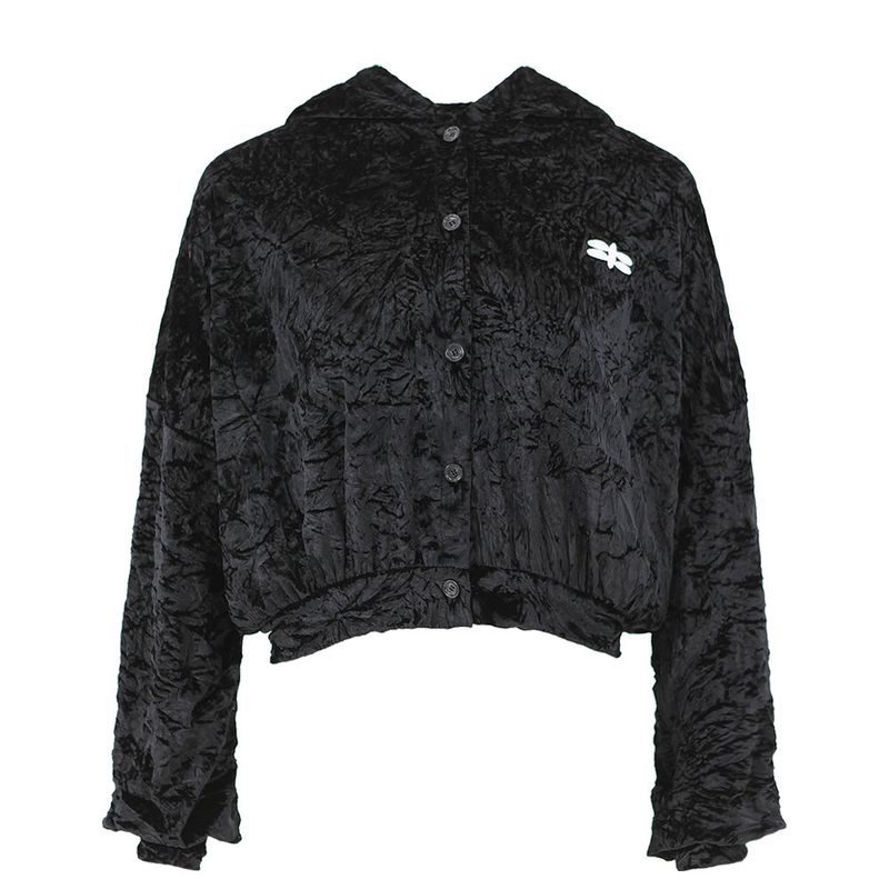 PLASMASPHERE（プラズマスフィア）の「FLY HOOD JUMPER IN BLACK（Tops）」