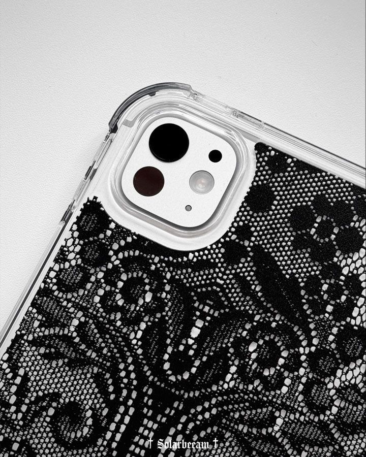 Black Veil Lace iPad Case