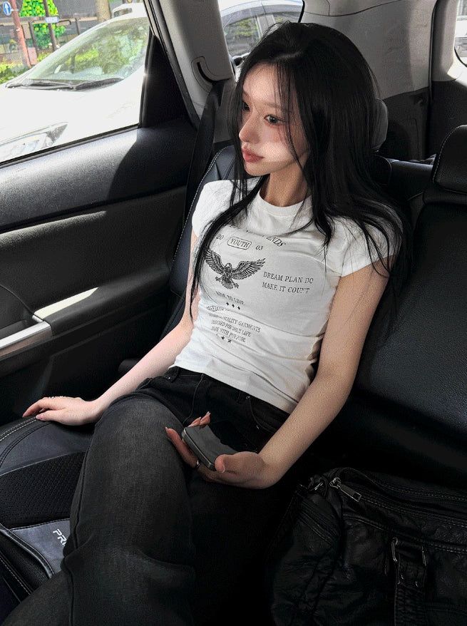 26SS★ [MADE] Vintage Western Slim Tee