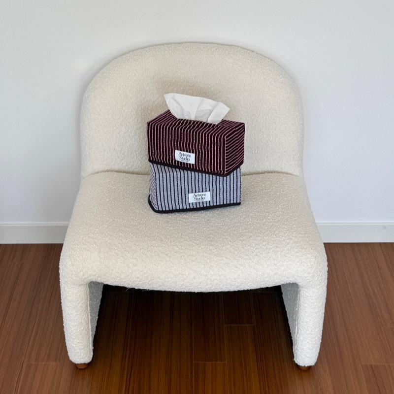 Tissue cover L_terry bluebrown