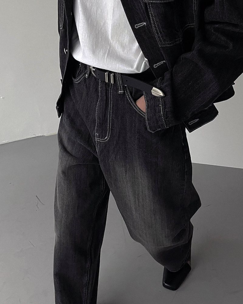 MG722 Rain Fabric Washed Jacket (2 colors)