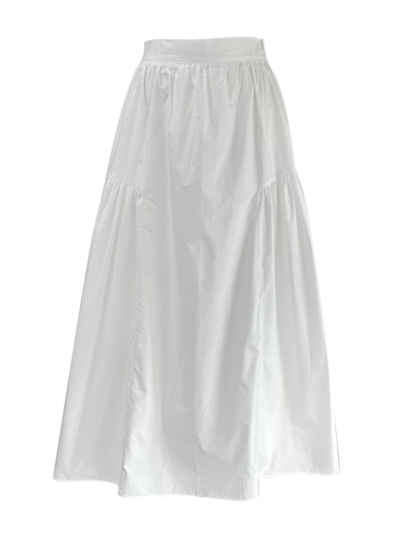gather balloon long skirt (3color)
